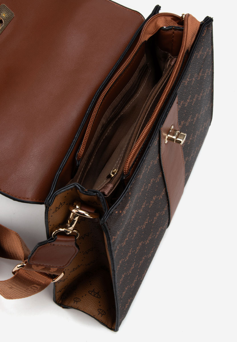 Borsa a mano Leisure V3 marrone