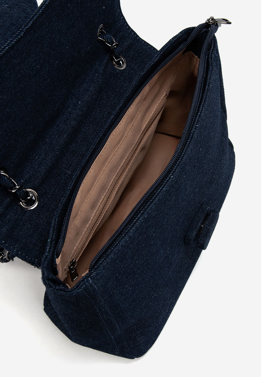 Pochette Laiza blu marine