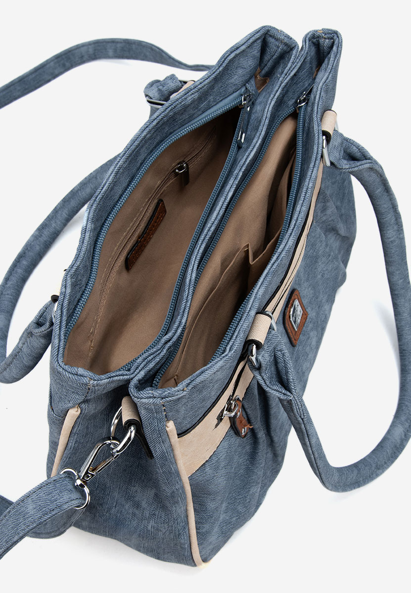 Borsa a mano Bonny denim