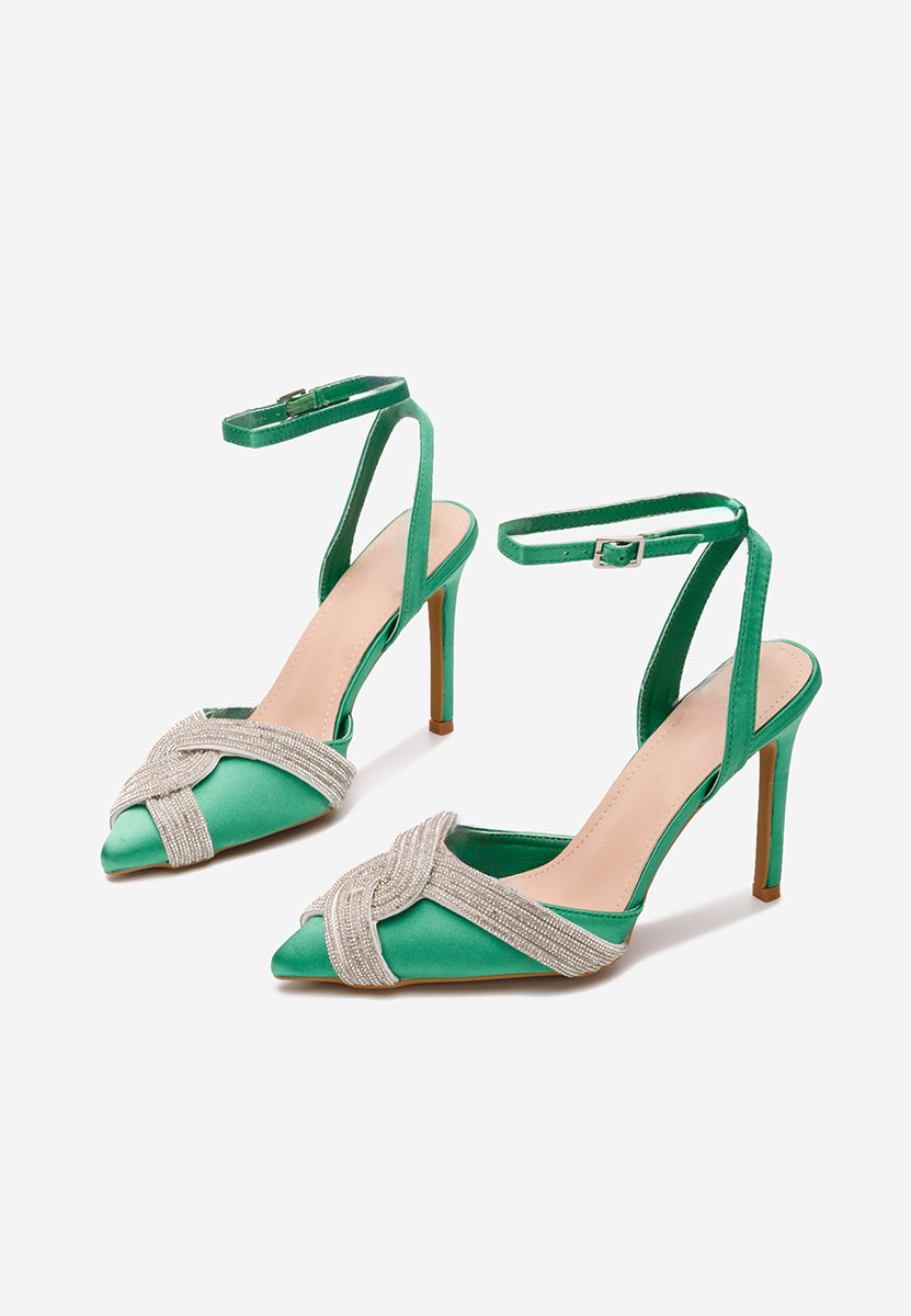 Décolleté Slingback Anniela verdi Décolleté Slingback Anniela verdi