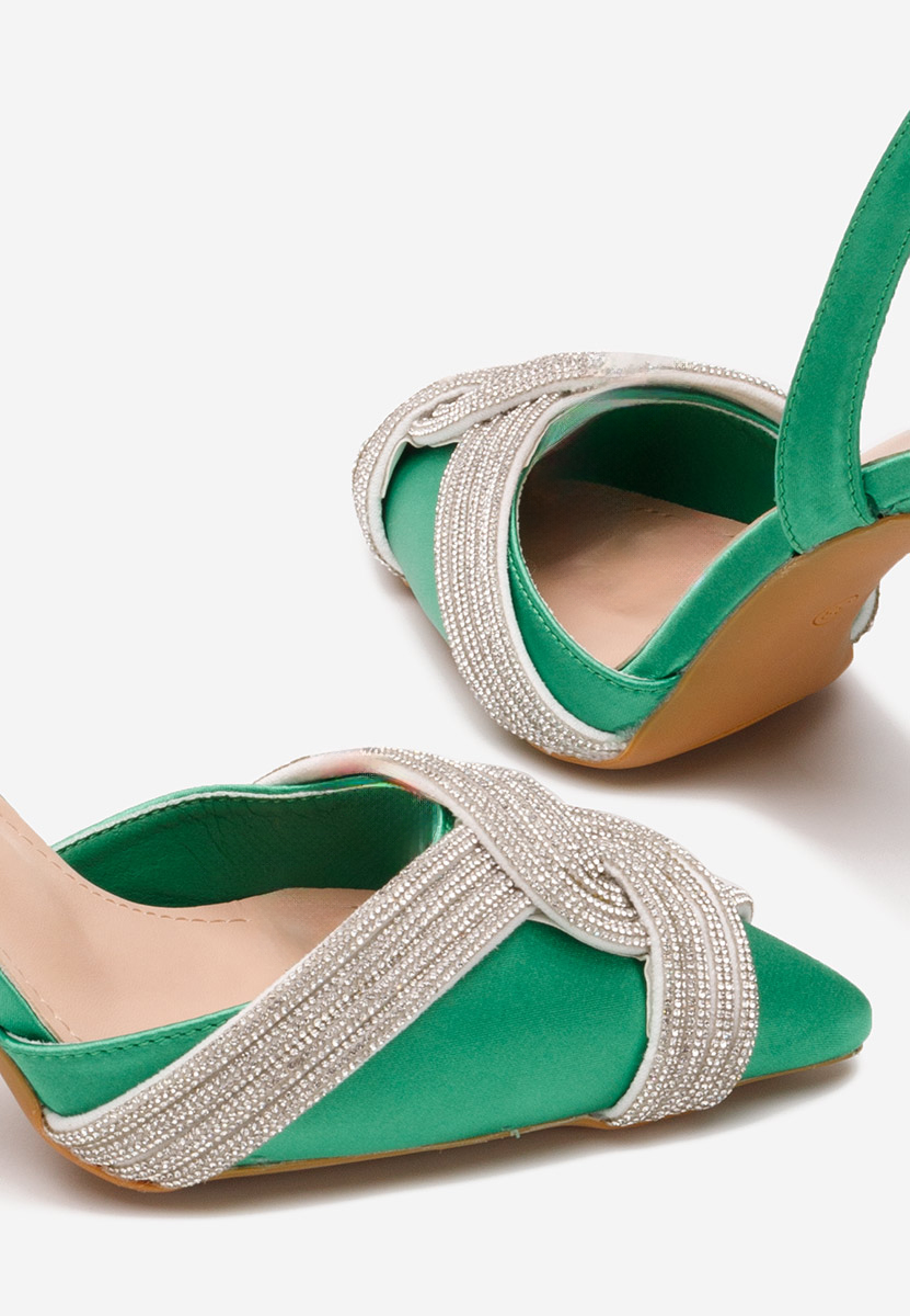 Décolleté Slingback Anniela verdi Décolleté Slingback Anniela verdi