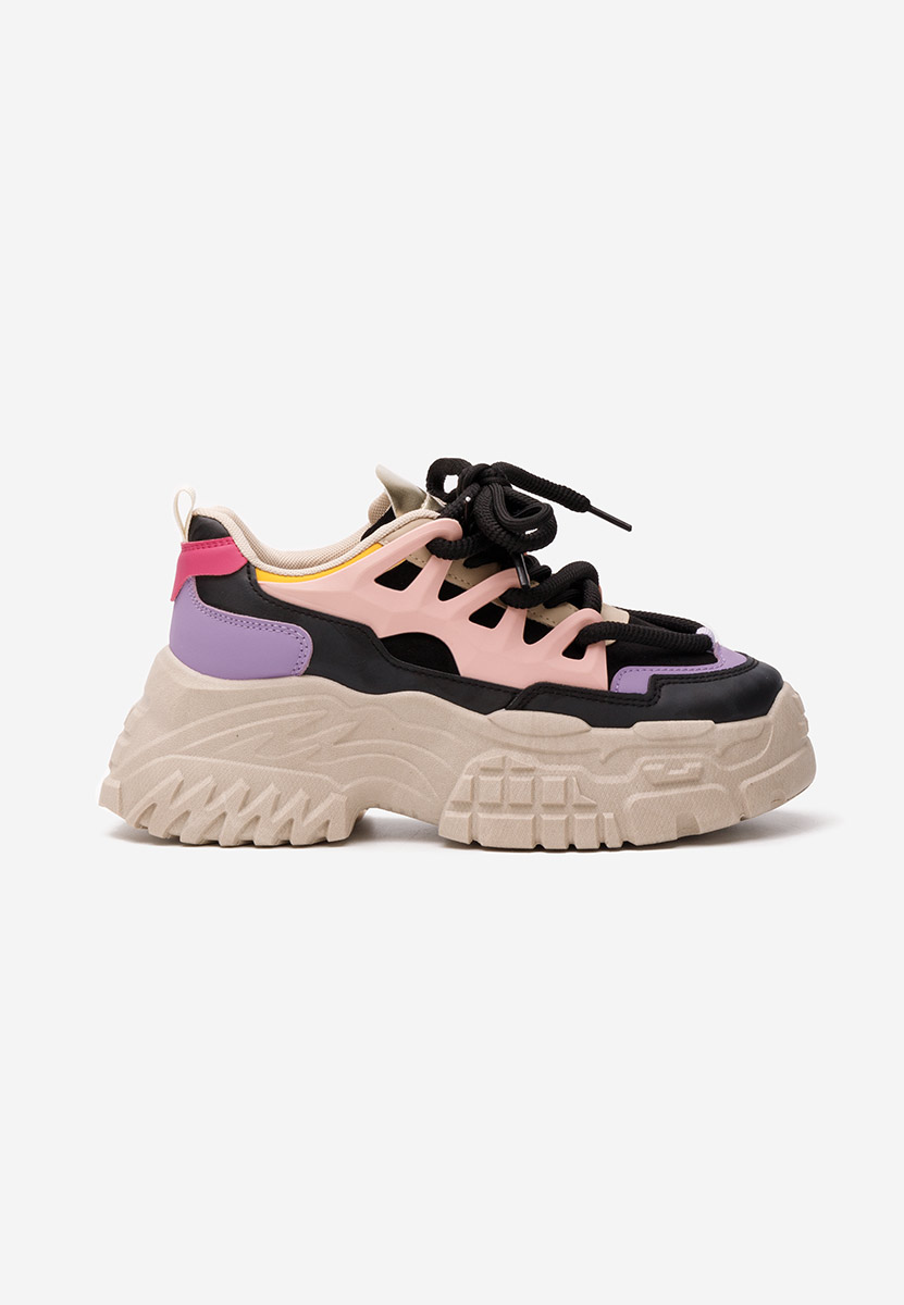 Sneakers con plateau Adane colorate