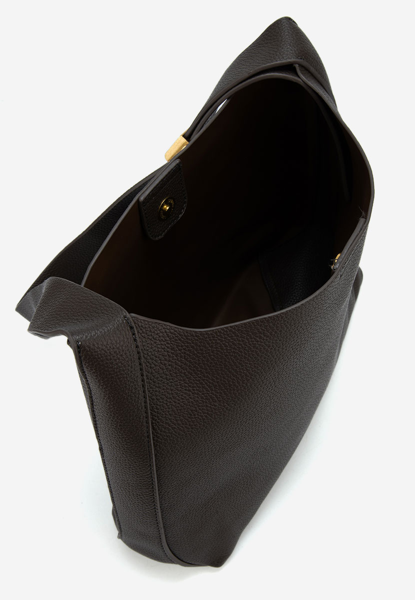 Borsa hobo Kalisha grigio