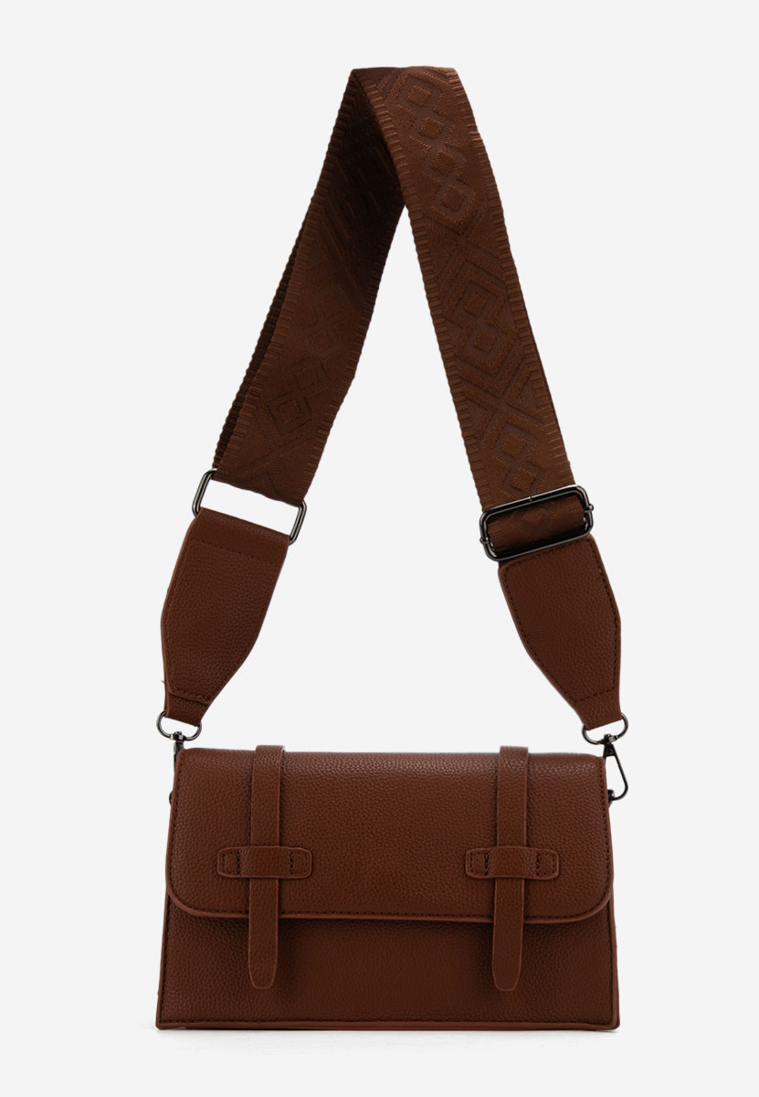 Borsa a spalla Helma marrone