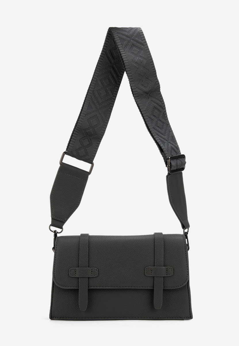 Borsa a spalla Helma grigio