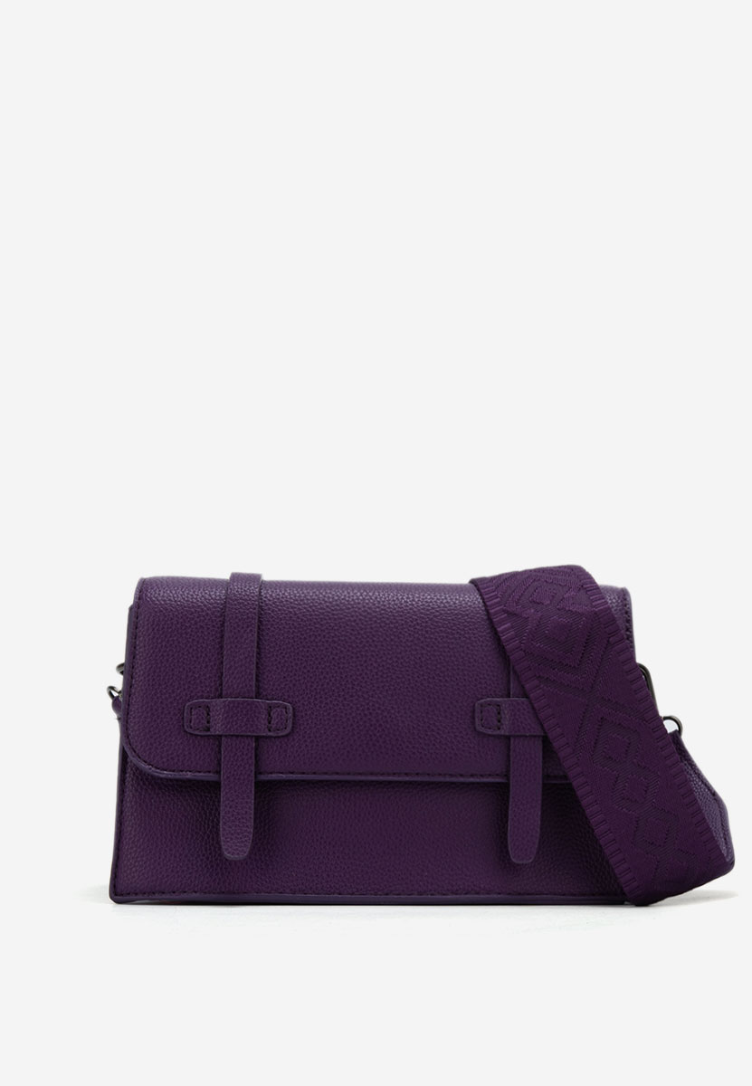Borsa a spalla Helma viola