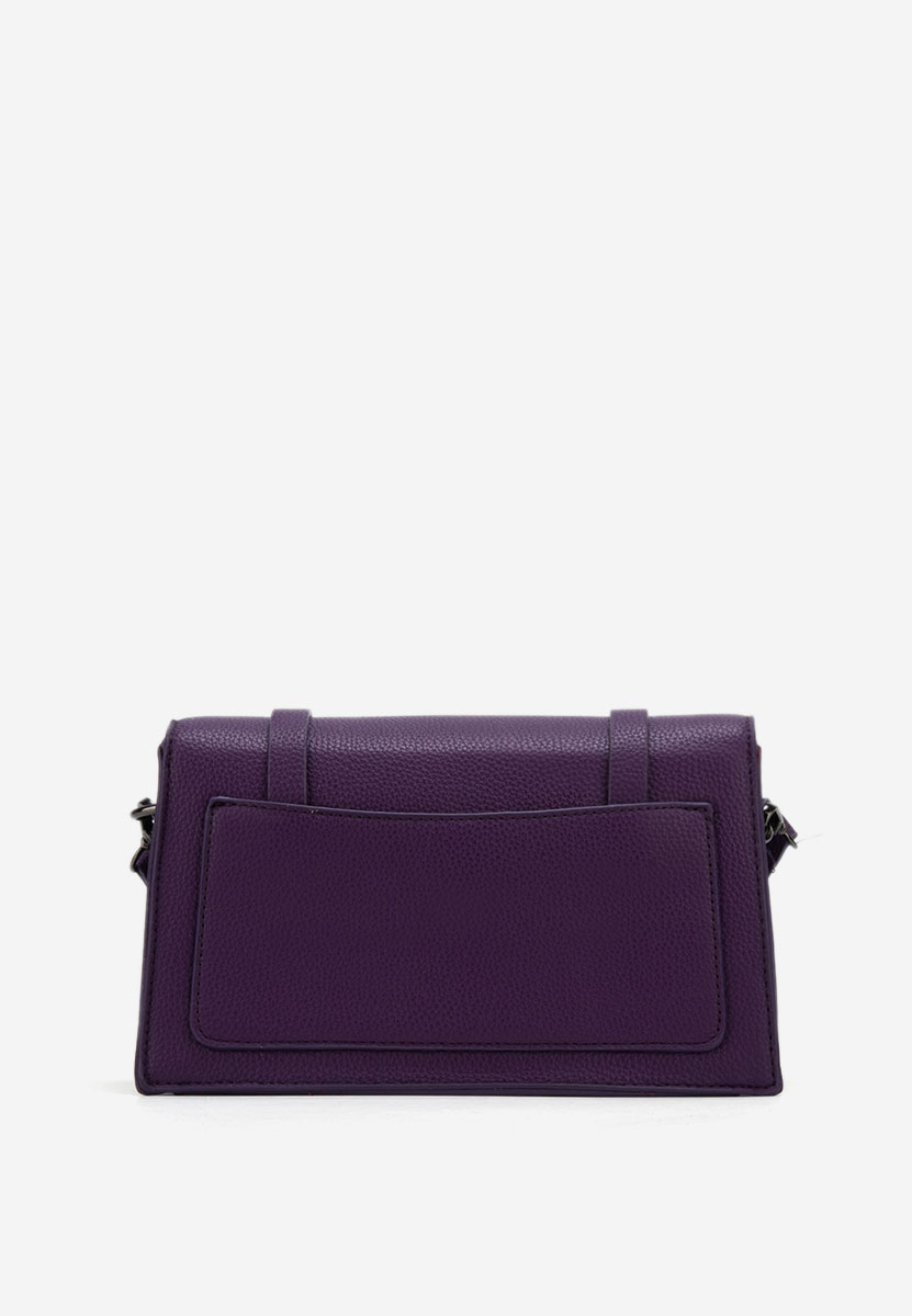 Borsa a spalla Helma viola