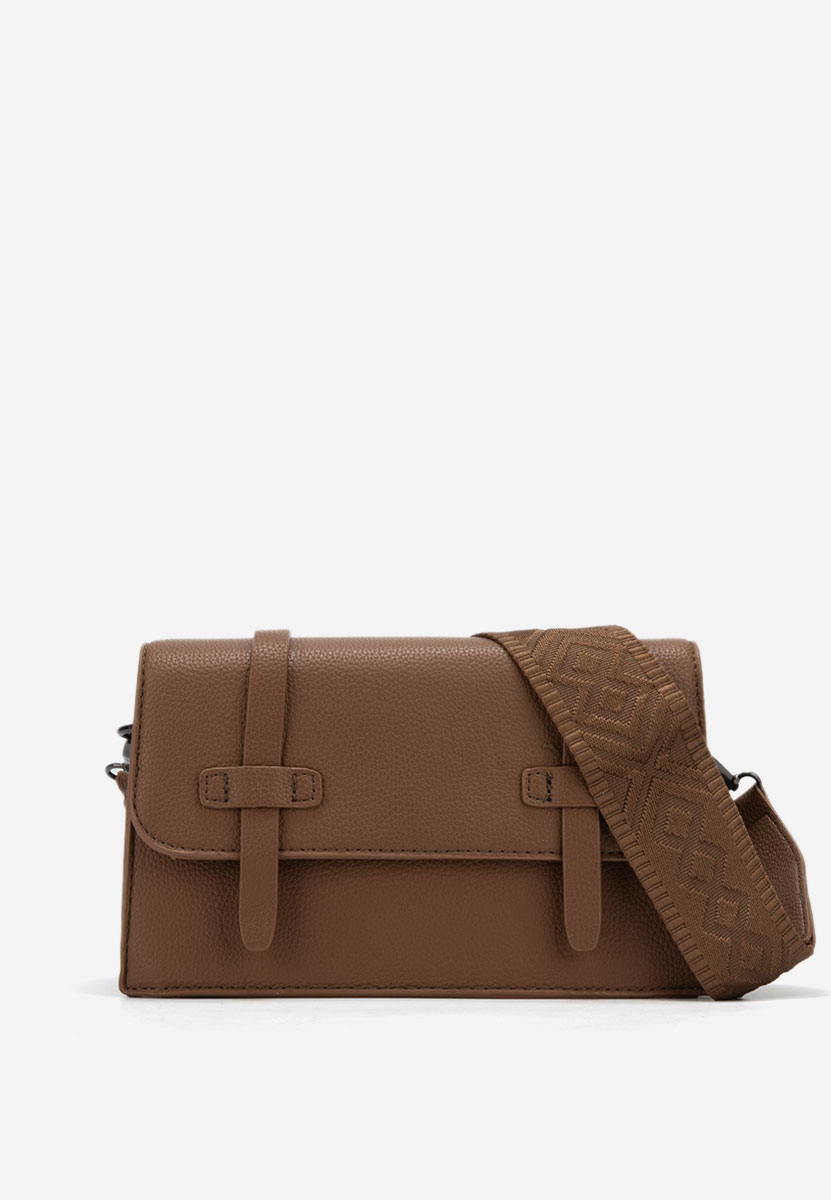 Borsa a spalla Helma cachi