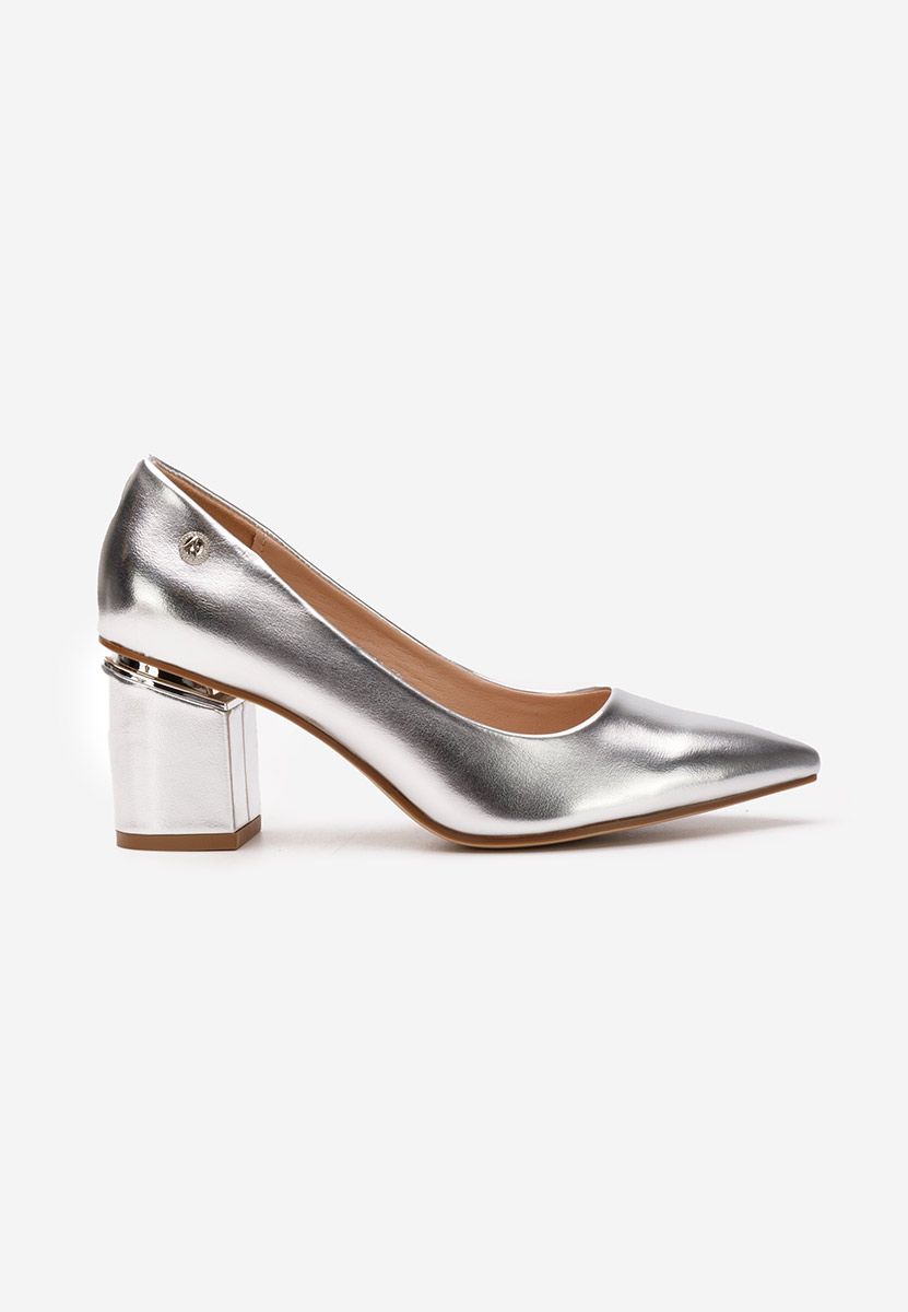 Scarpe con tacco largo Nelia argento