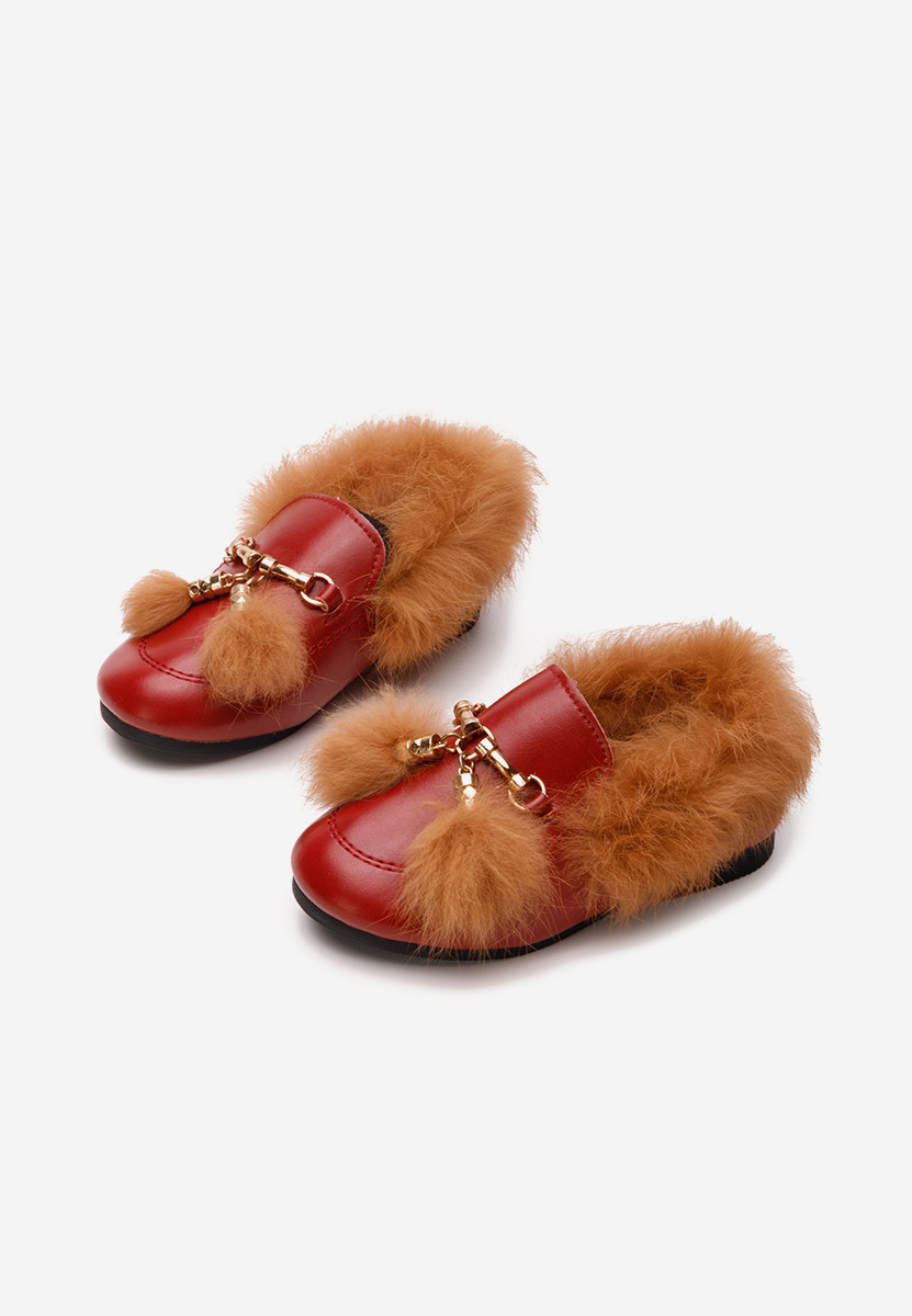 mocassini per bambina Emerly rosso