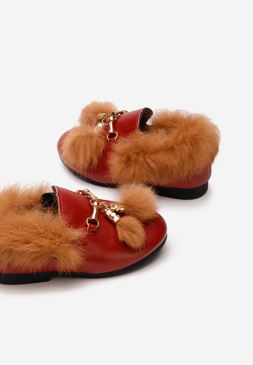 mocassini per bambina Emerly rosso