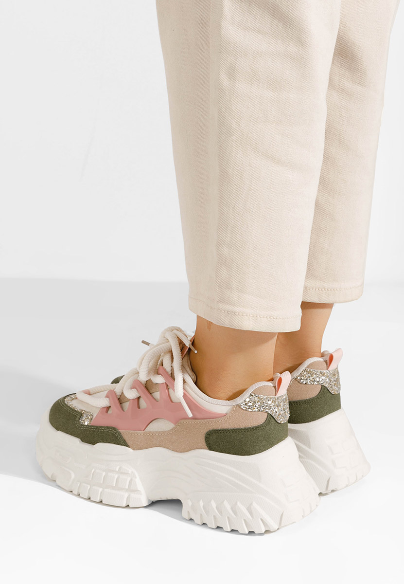 Sneakers con plateau Adane V2 colorate