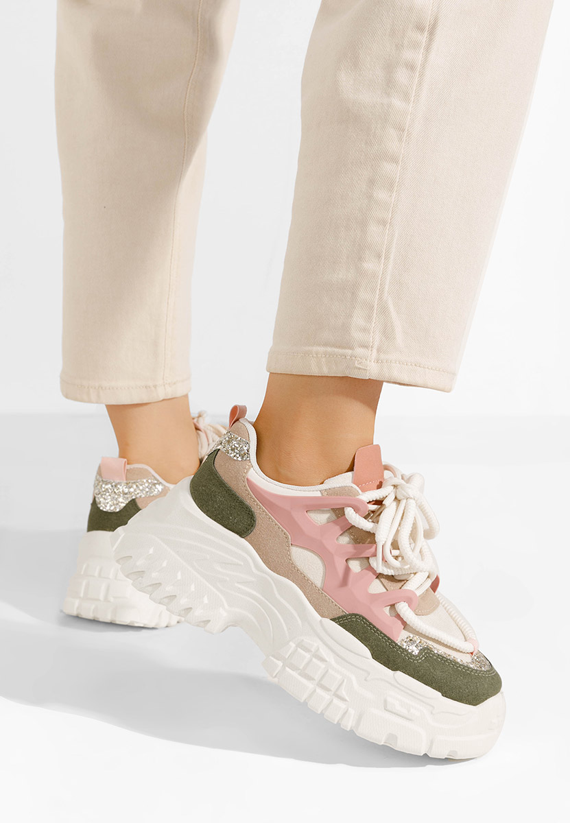 Sneakers con plateau Adane V2 colorate