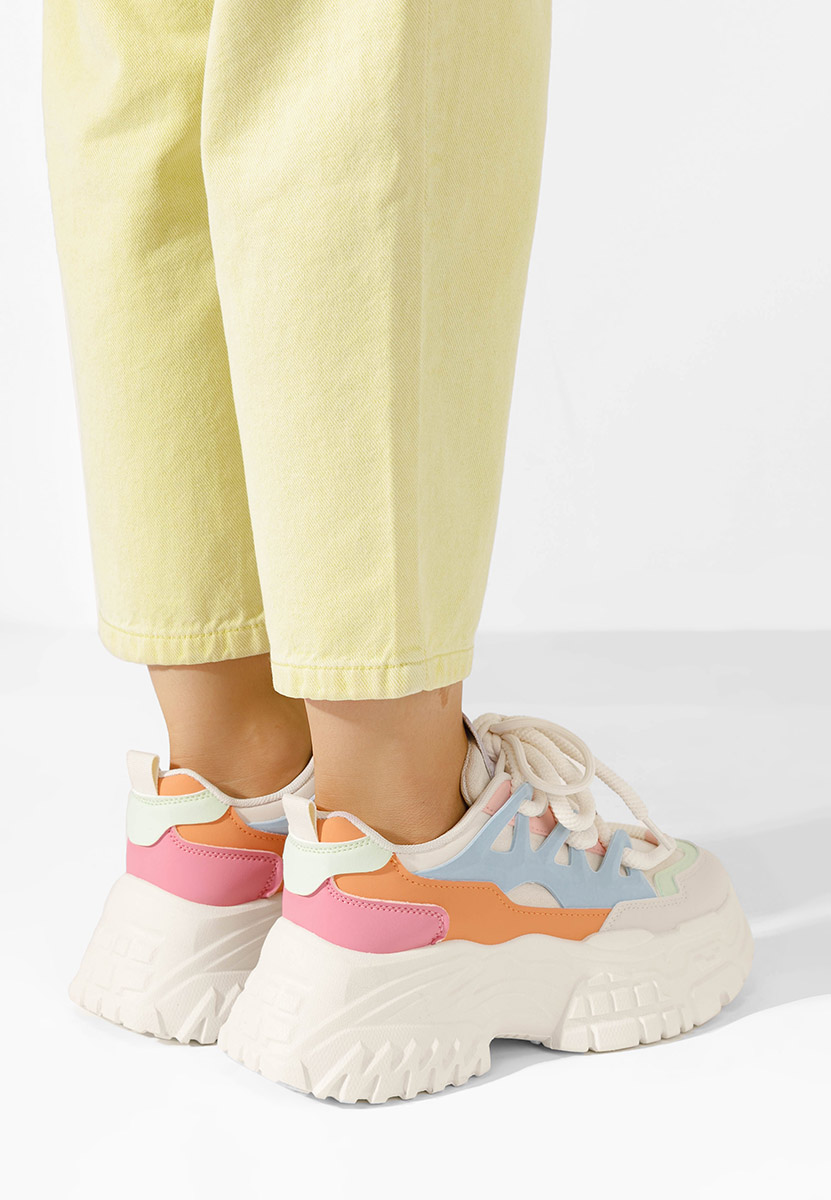 Sneakers con plateau Adane V3 colorate