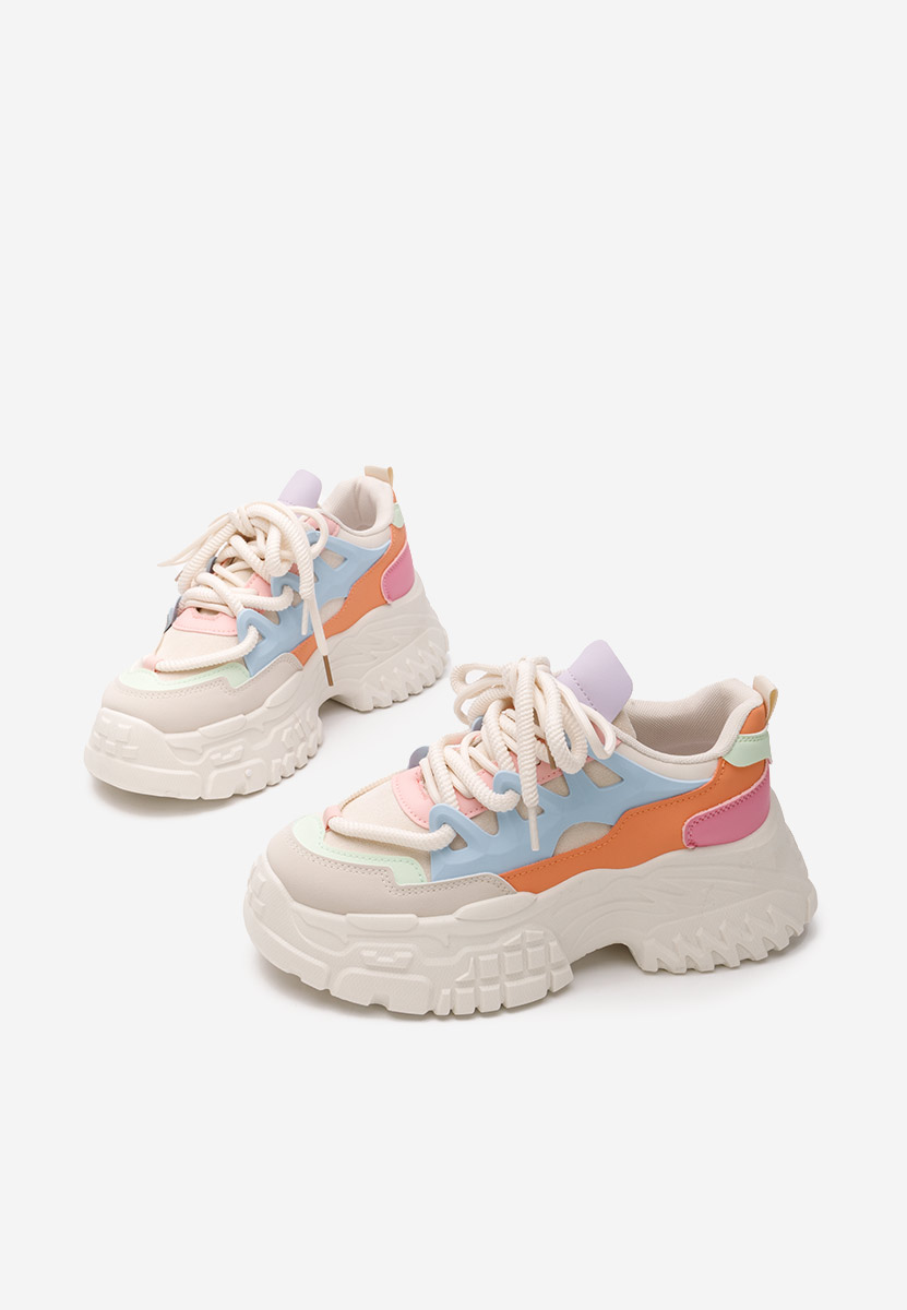 Sneakers con plateau Adane V3 colorate