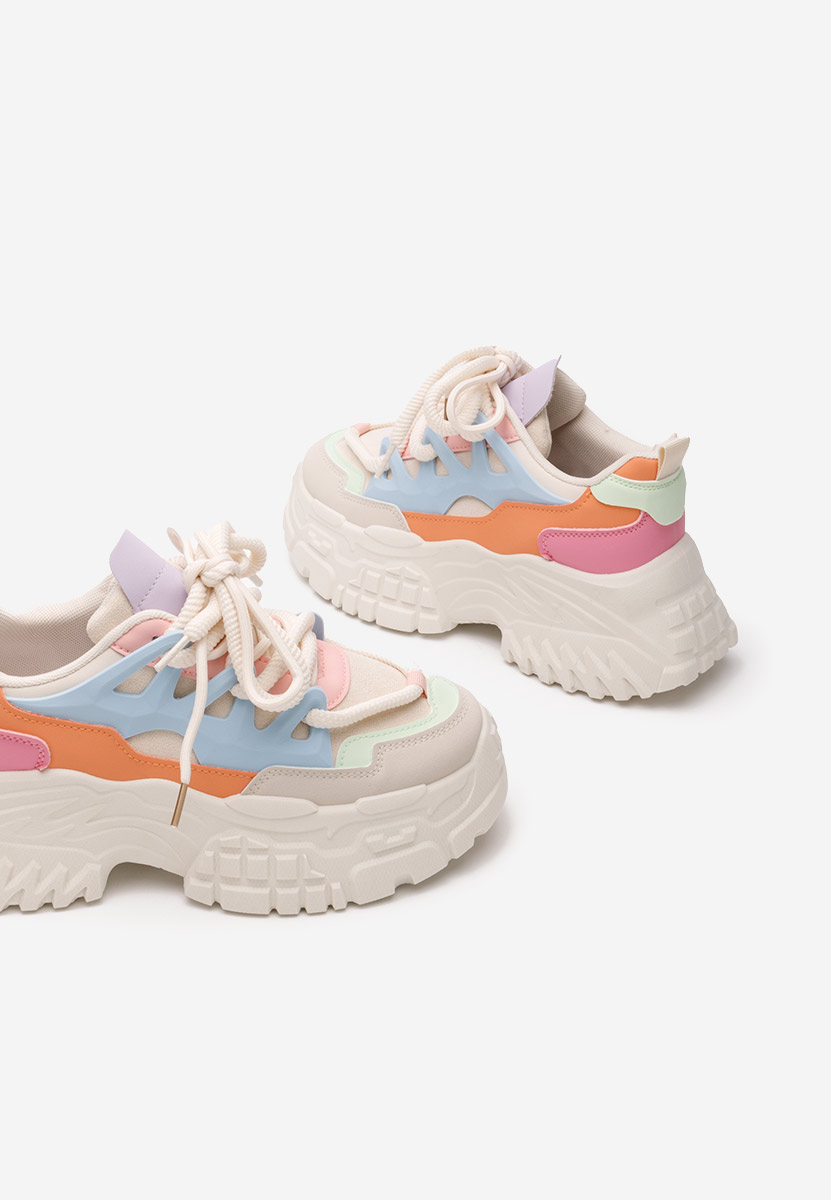 Sneakers con plateau Adane V3 colorate