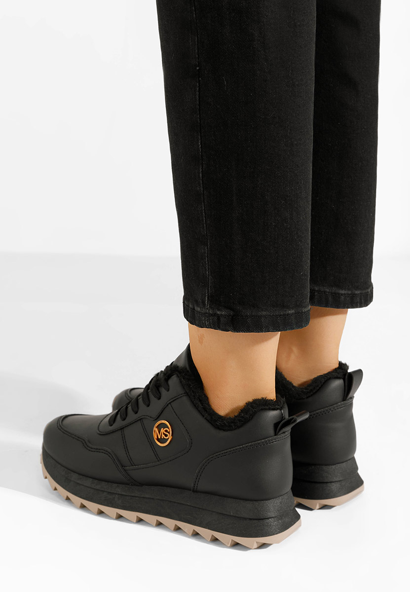 Sneakers donna invernali Lavega V2 nero