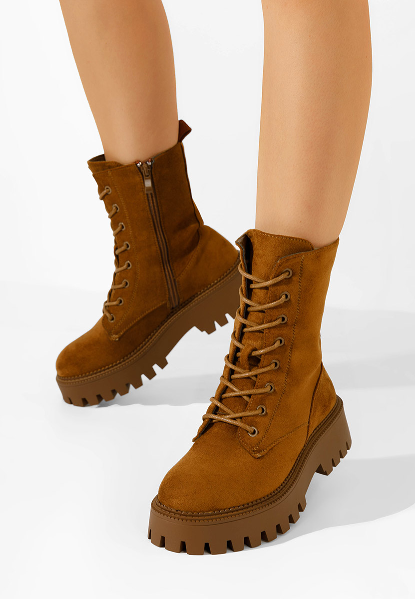 Scarponcini donna Ellicia camel