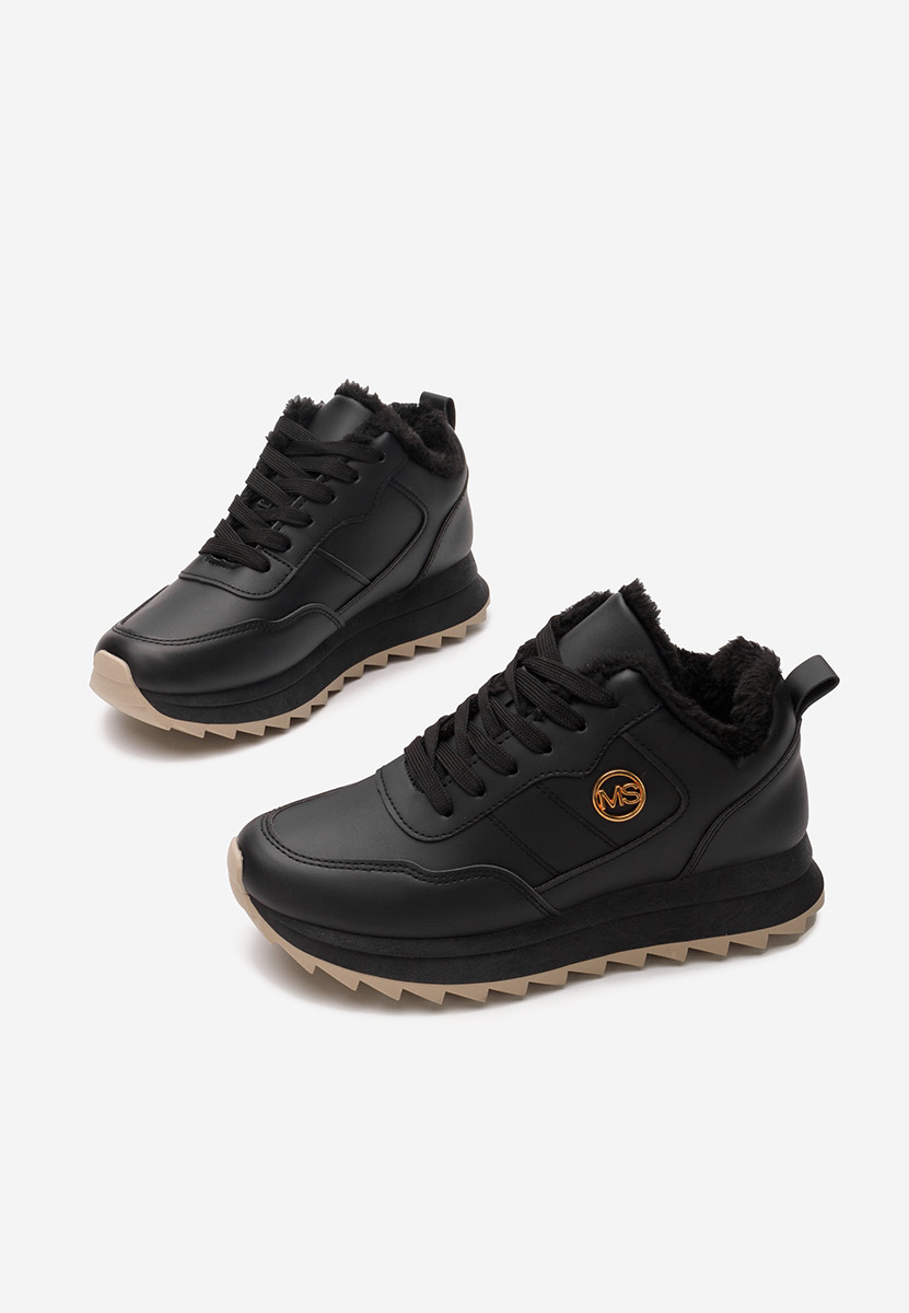 Sneakers donna invernali Lavega V2 nero