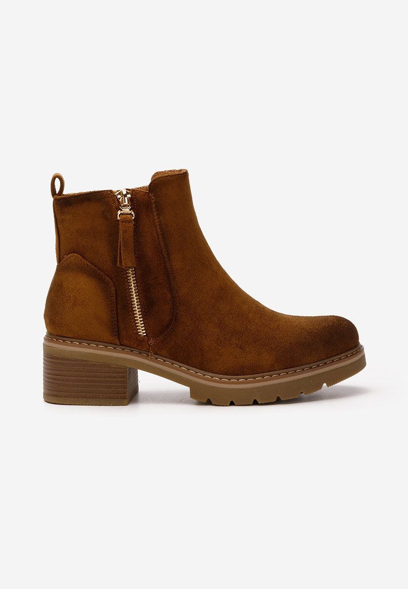 Stivaletti donna Haillee camel