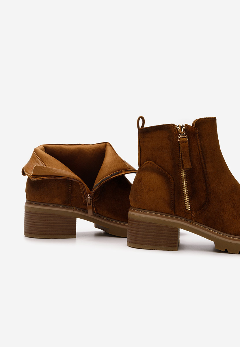 Stivaletti donna Haillee camel