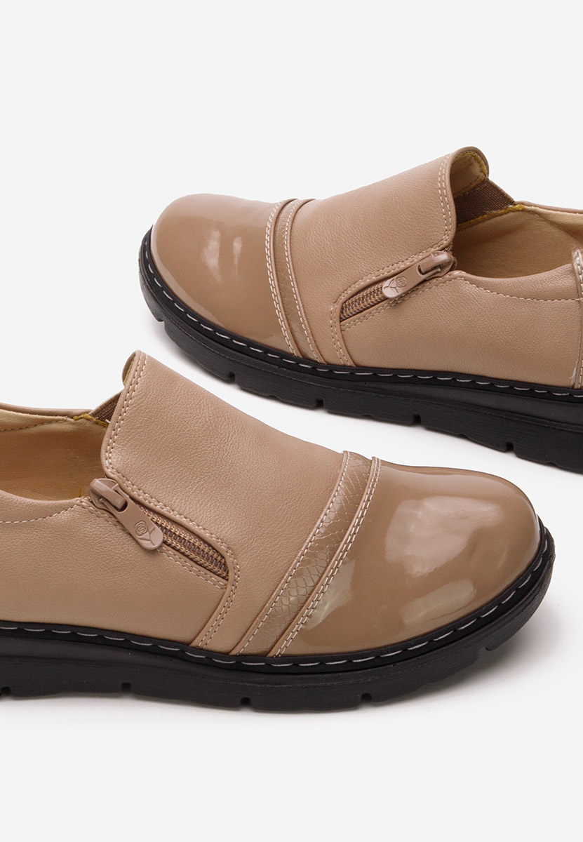 Scarpe basse donna Evelena cachi