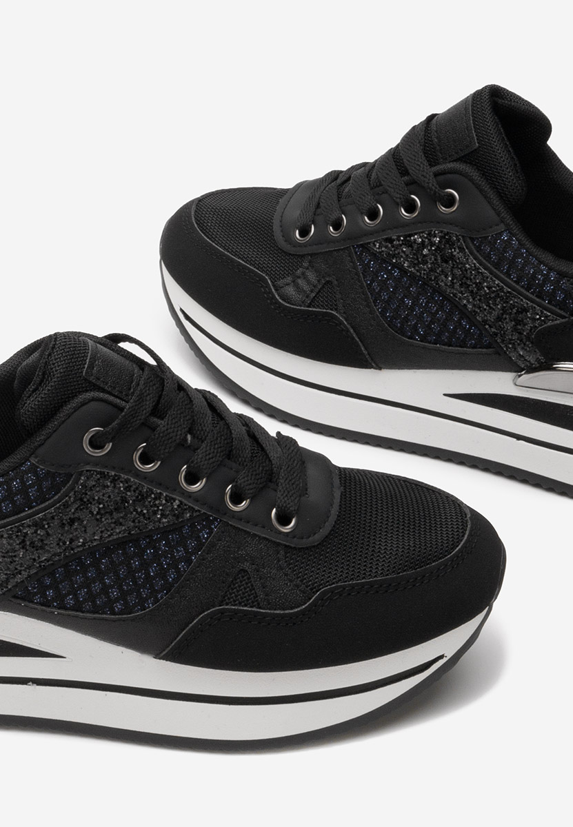 Sneakers con zeppa Camora nero