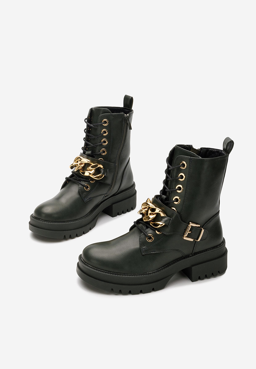 Scarponcini donna Mondariz verdi