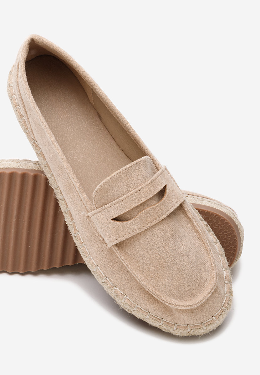 Mocassini da donna Elanore nude