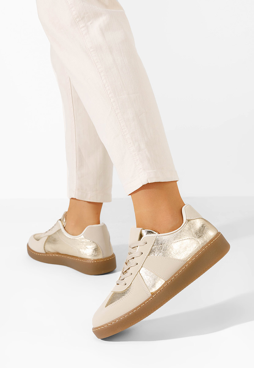 Sneakers donna Abryana beige