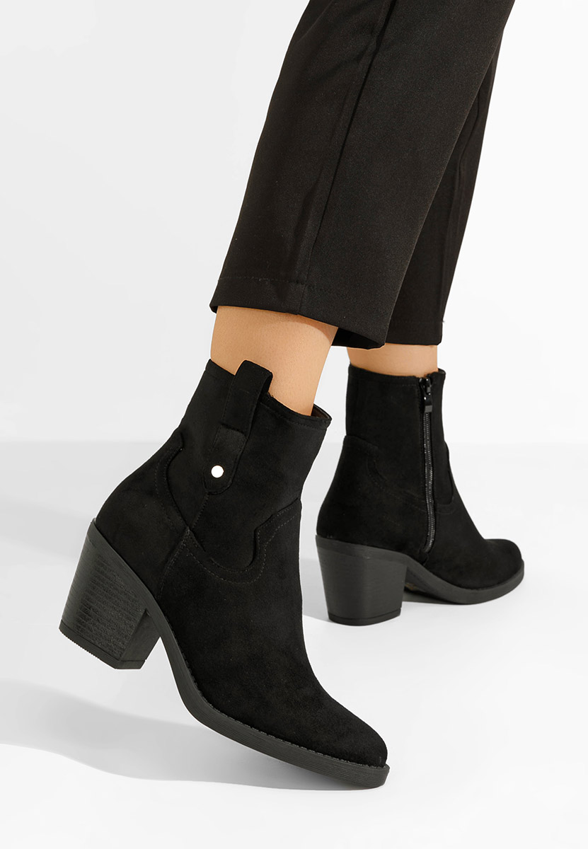 Stivaletti texani donna Alyonna nero