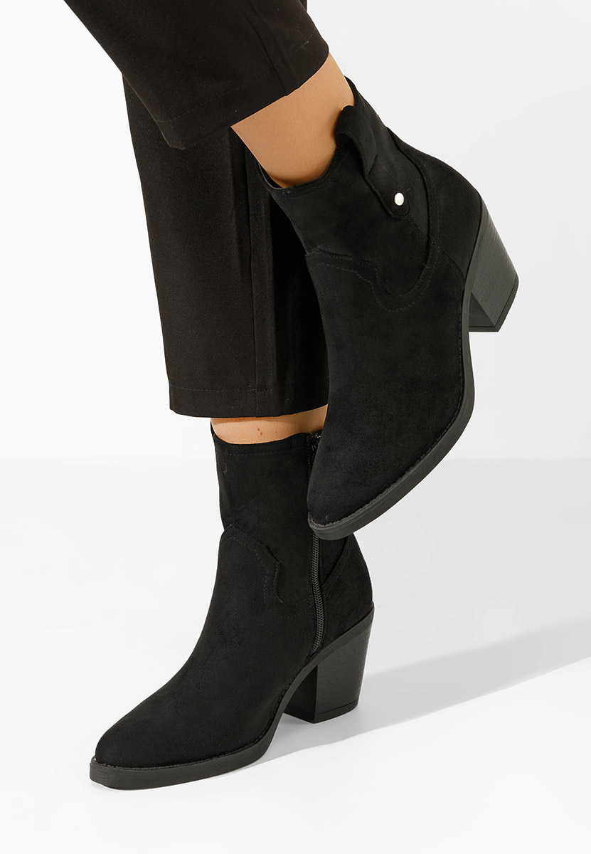 Stivaletti texani donna Alyonna nero