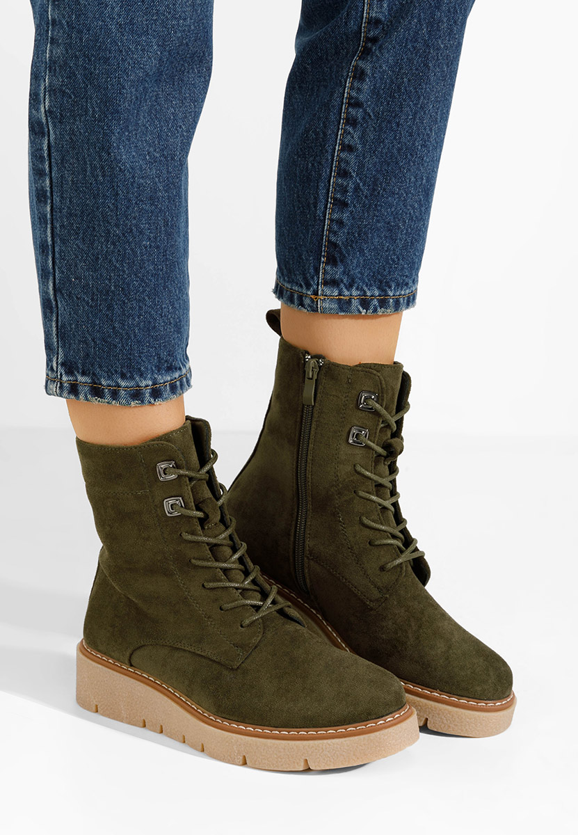 Stivaletti donna Terrianna verdi