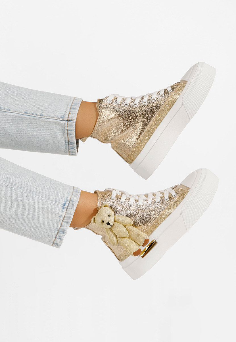 Scarpe da ginnastica High-Top Alisea oro