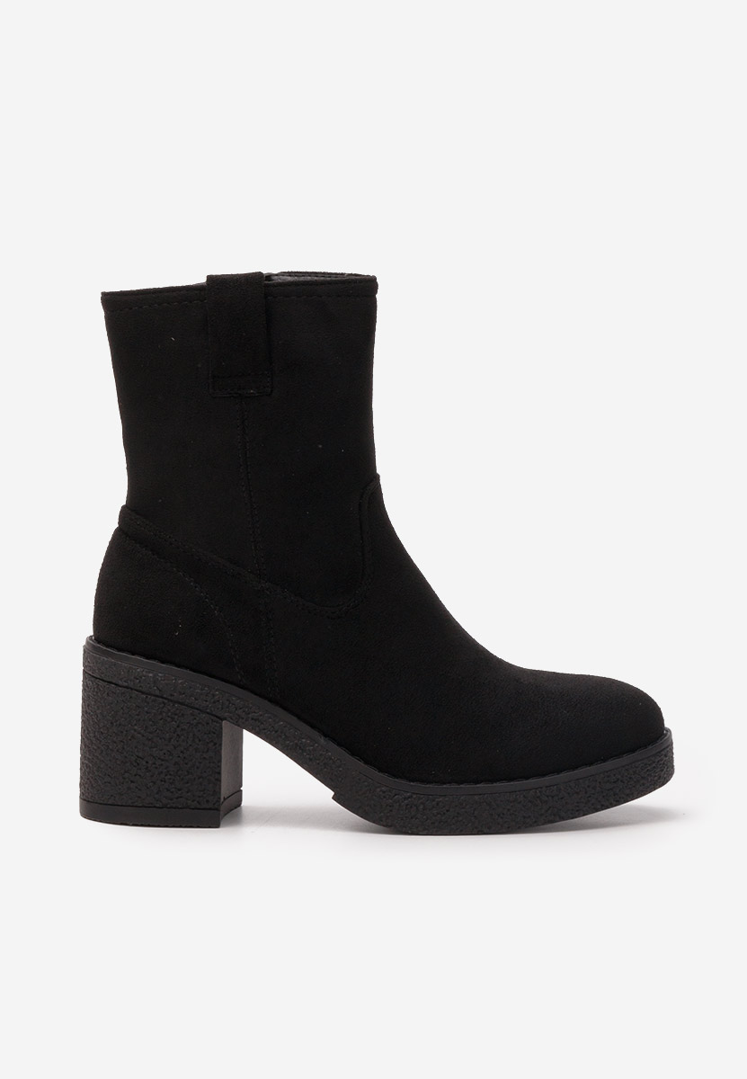 Stivaletti con tacco Idika nero