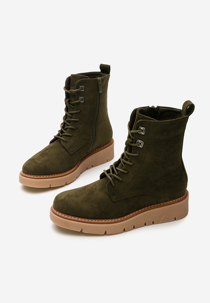 Stivaletti donna Terrianna verdi