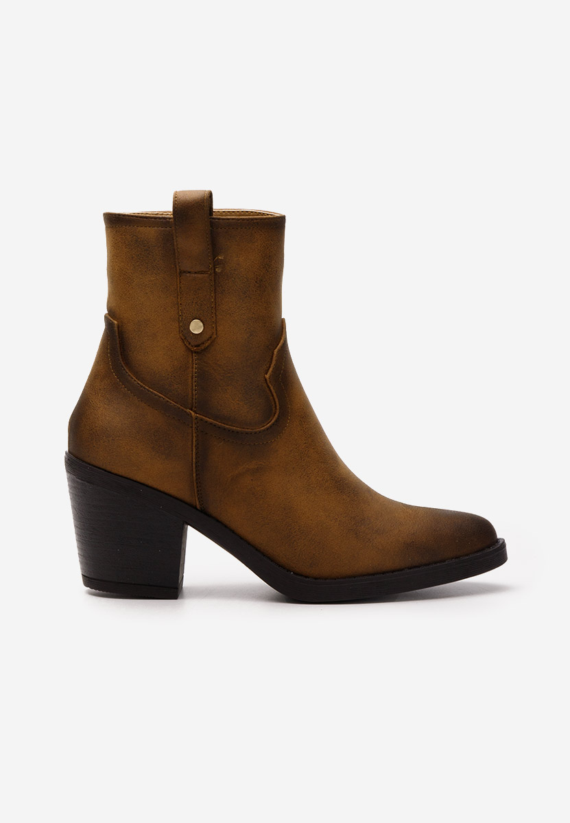 Stivaletti texani donna Alyonna camel