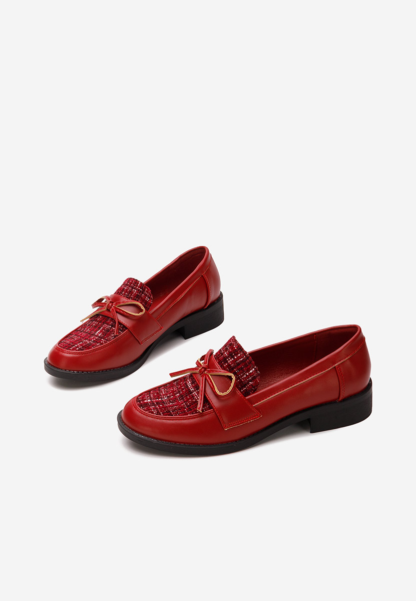 Mocassini da donna Aliera granata