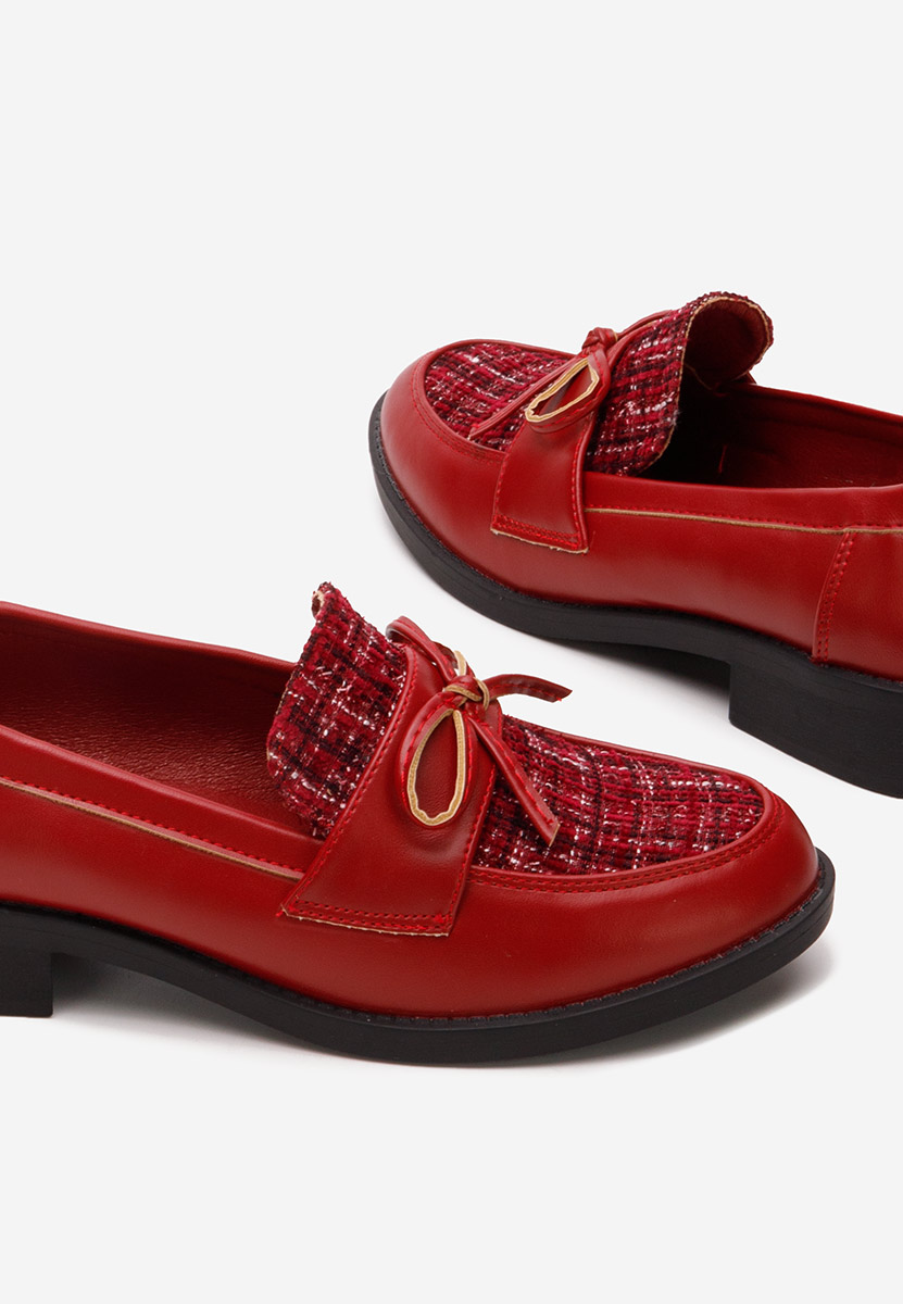 Mocassini da donna Aliera granata