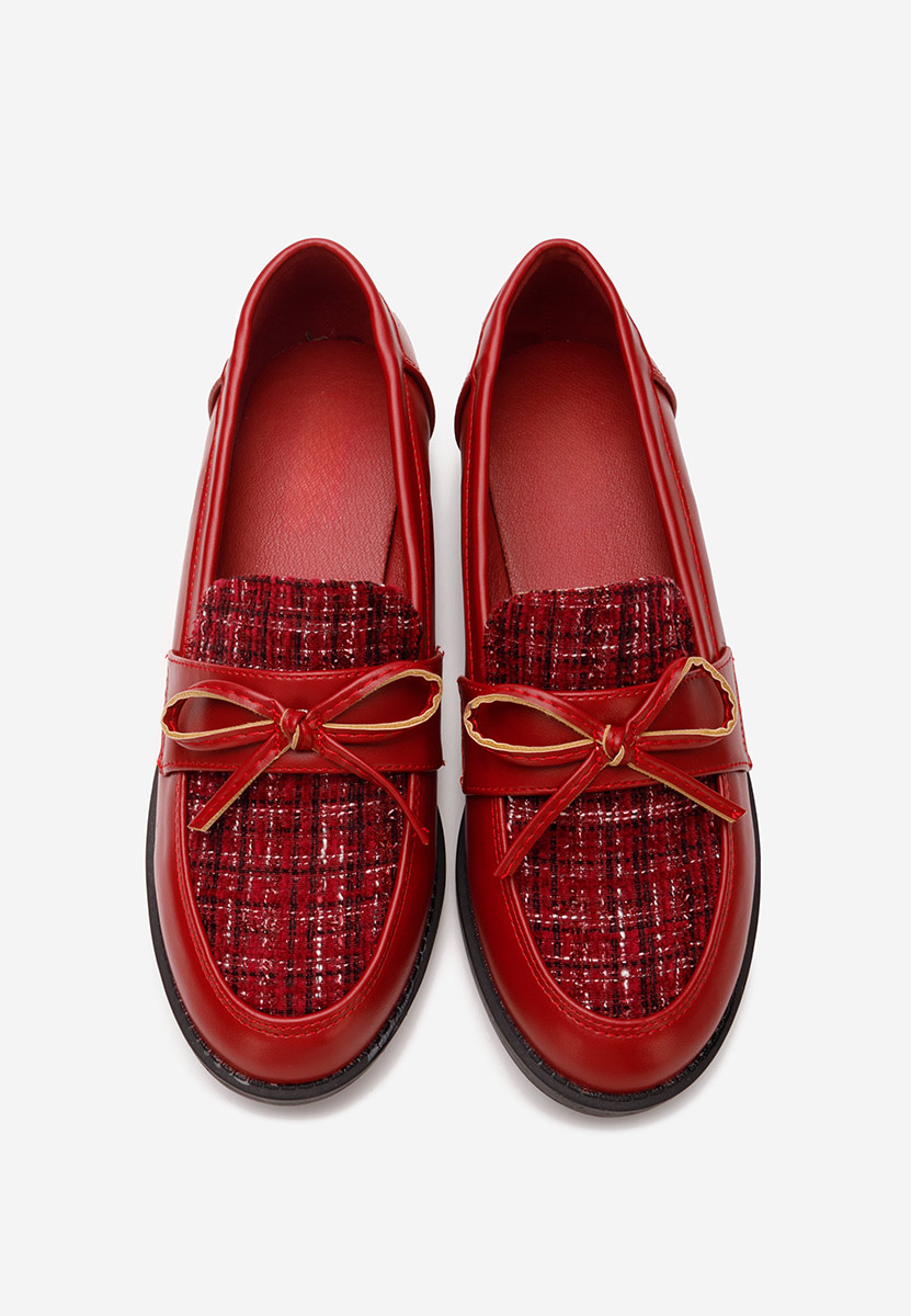 Mocassini da donna Aliera granata