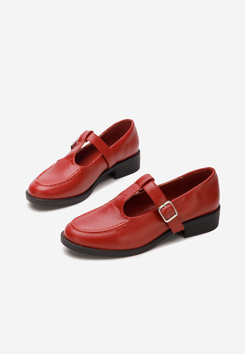 Scarpe basse donna Maurisa granata