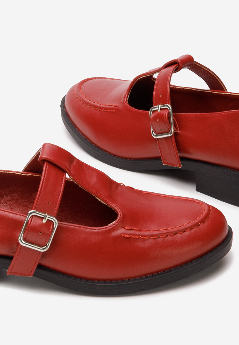 Scarpe basse donna Maurisa granata