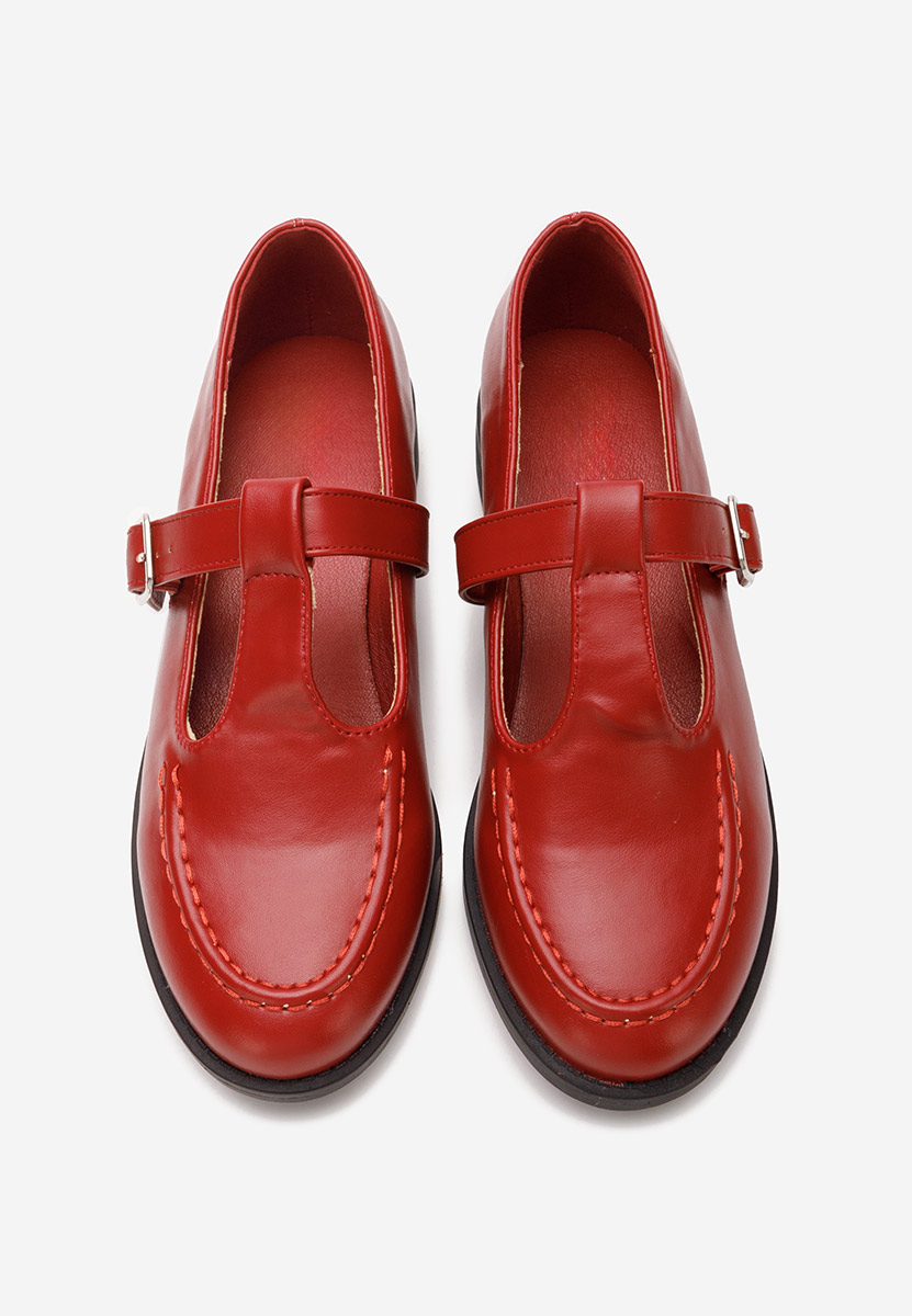 Scarpe basse donna Maurisa granata