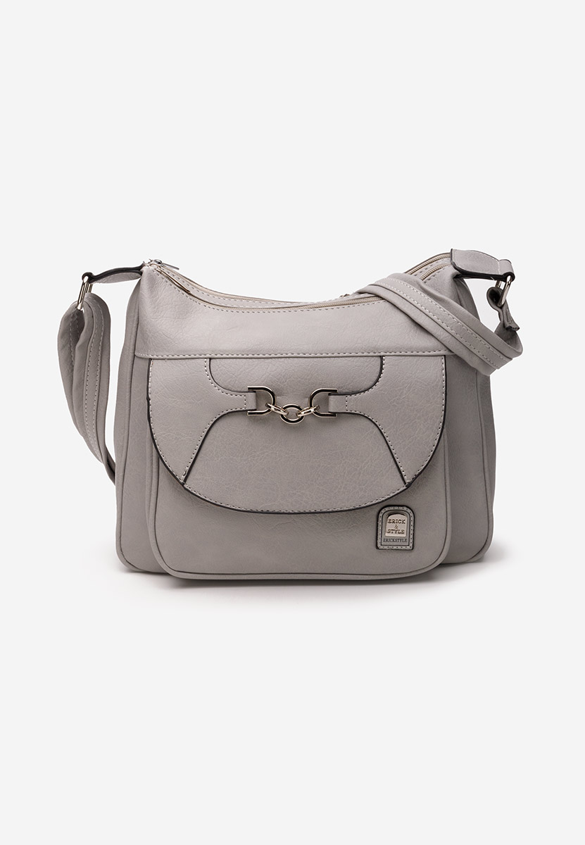 Borsa a spalla Vesola V3 grigio