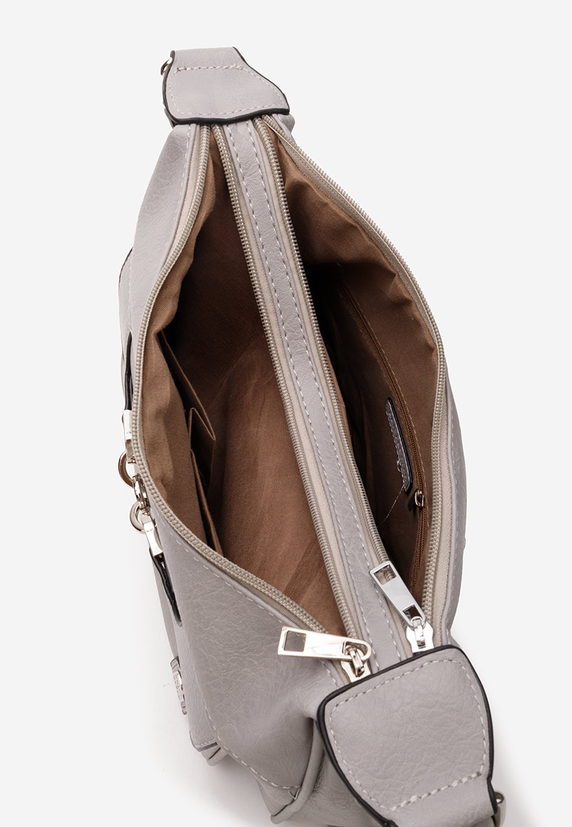 Borsa a spalla Vesola V3 grigio
