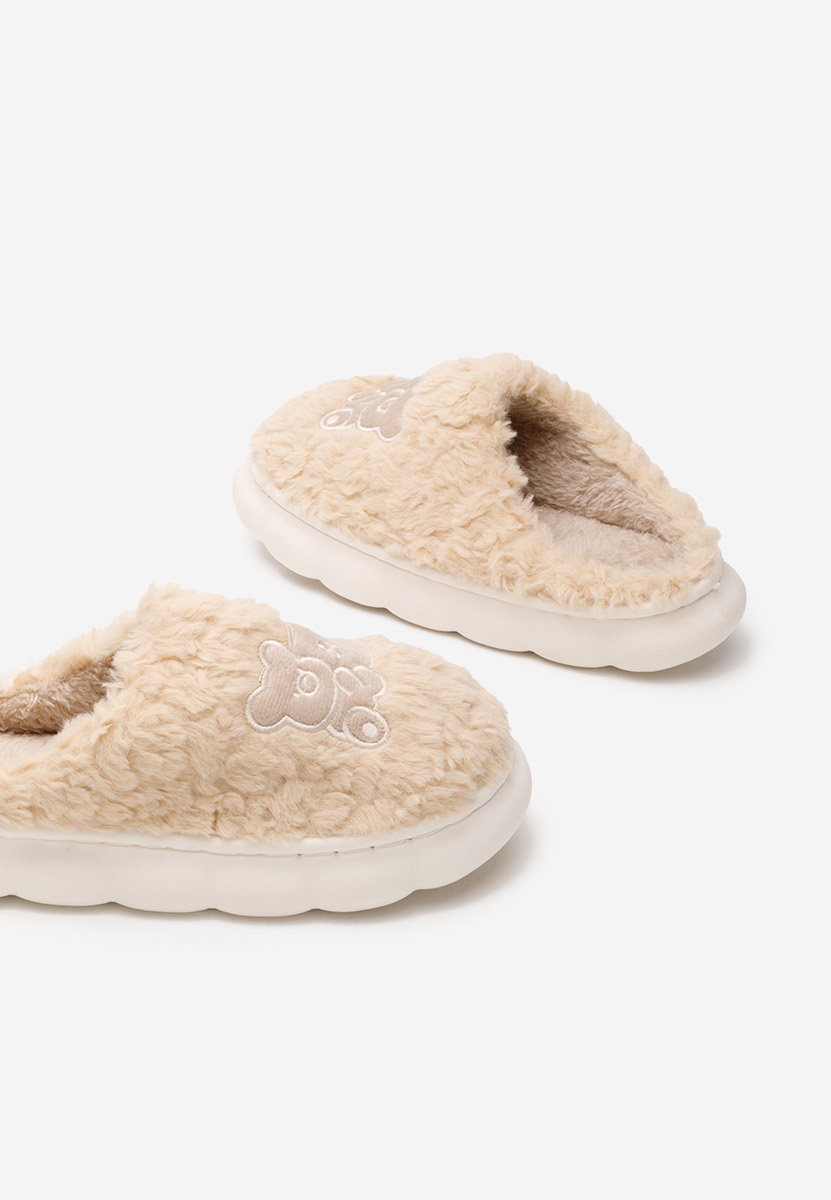 Pantofole donna Tiena beige