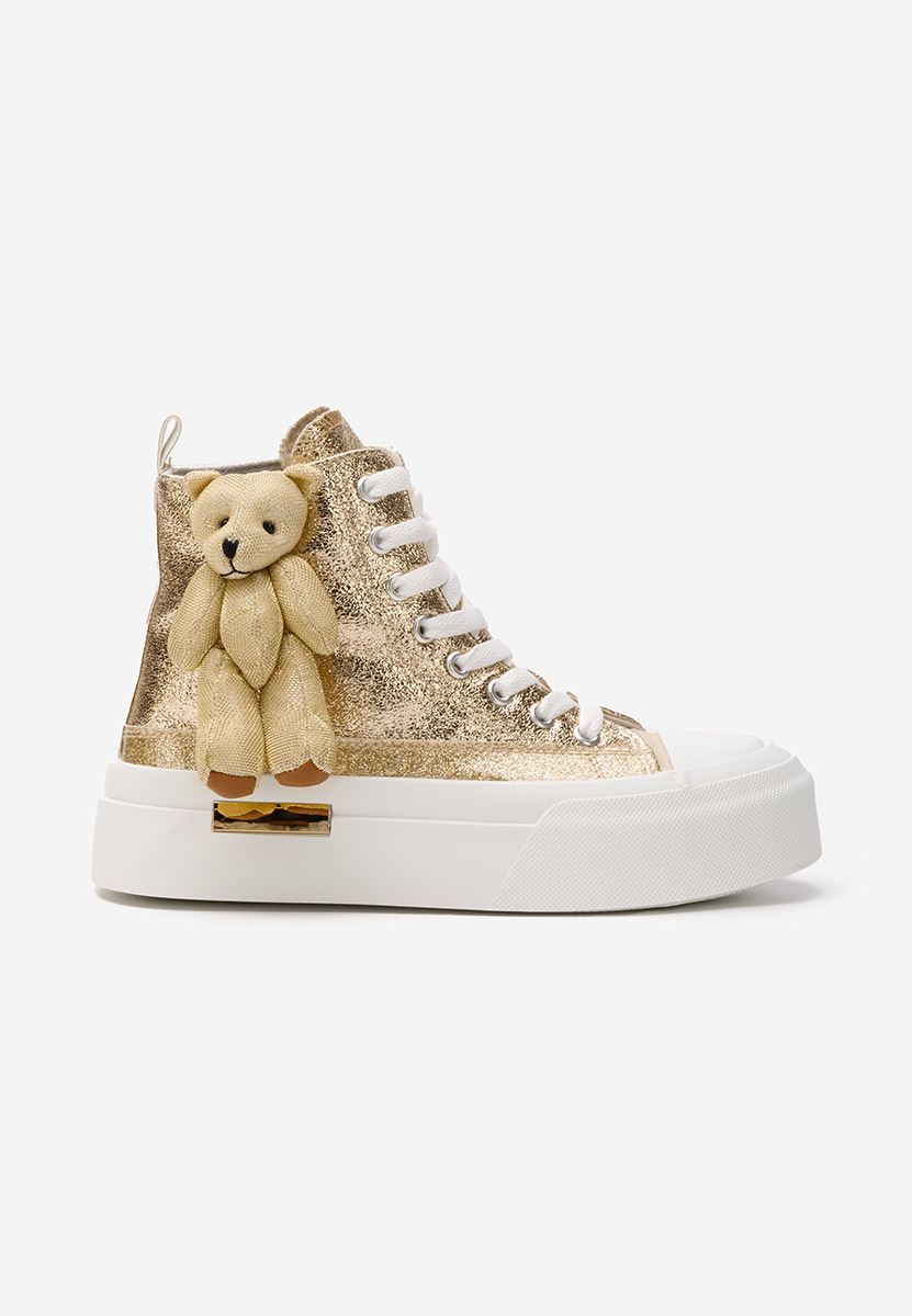 Scarpe da ginnastica High-Top Alisea oro