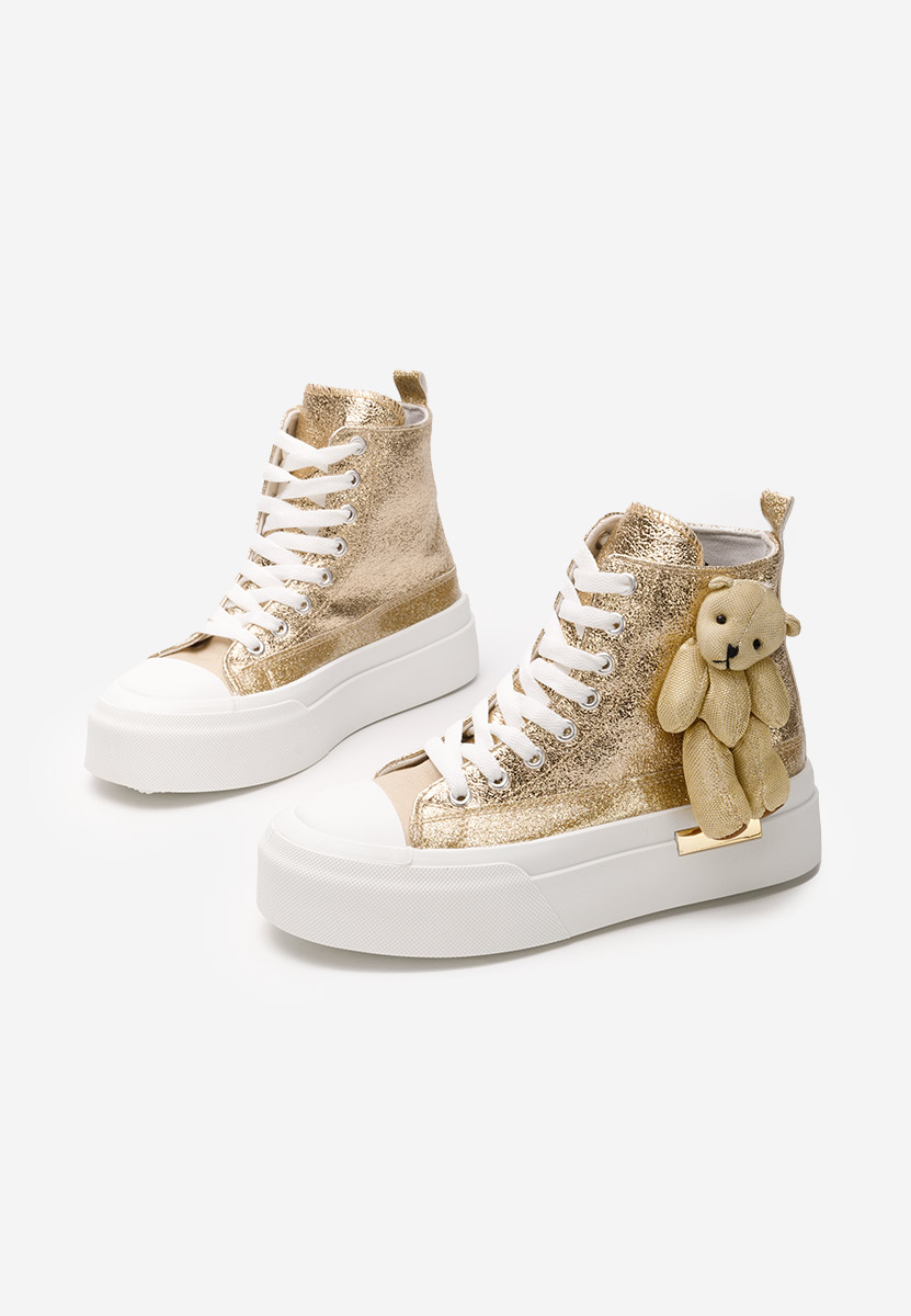 Scarpe da ginnastica High-Top Alisea oro