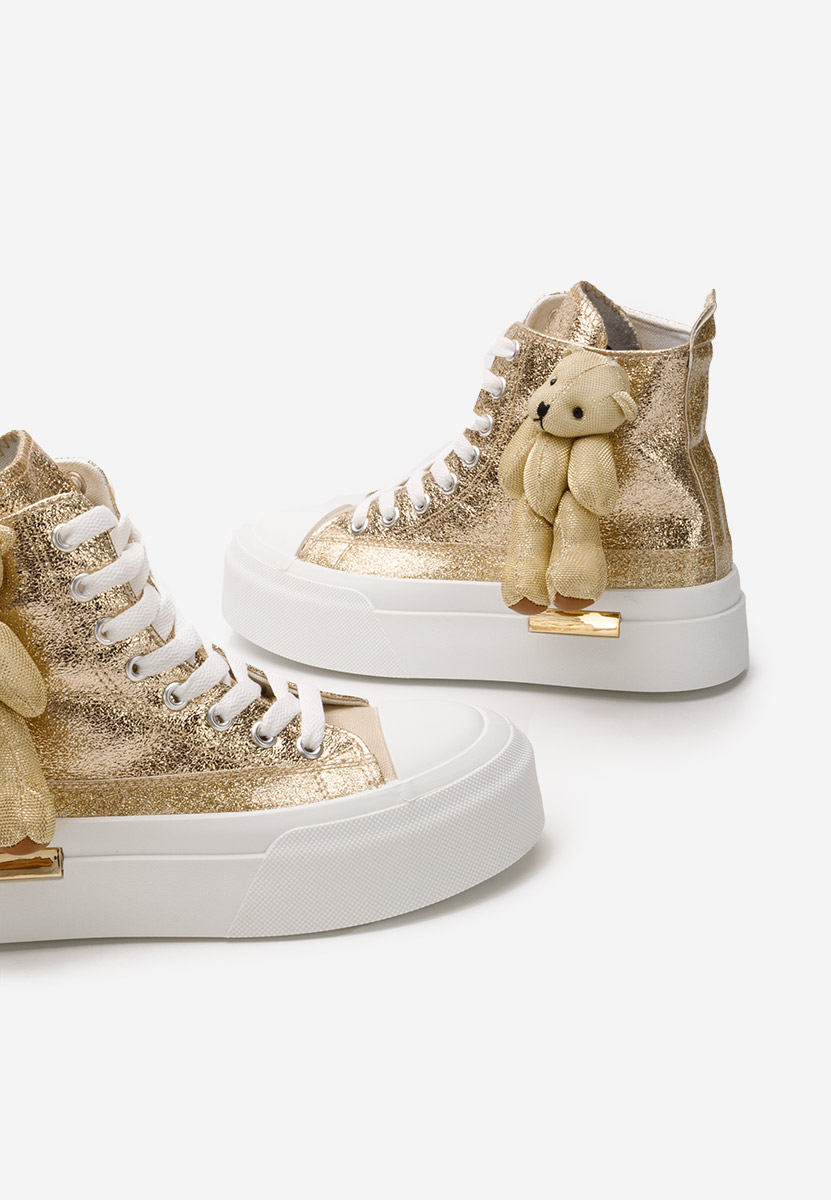 Scarpe da ginnastica High-Top Alisea oro