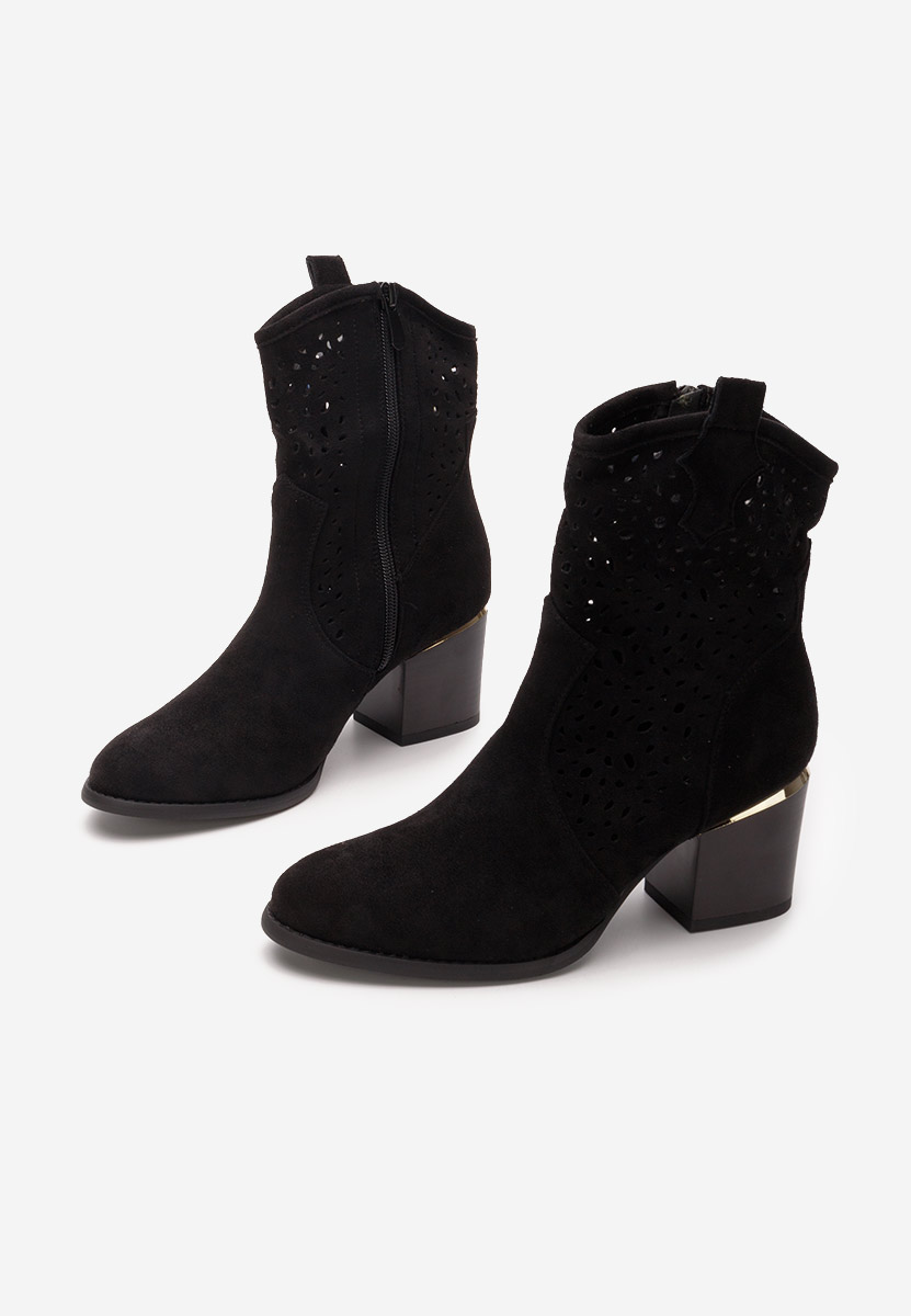Stivaletti texani donna Shantelle nero